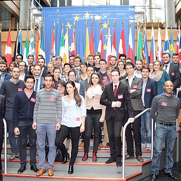 Visite au Parlement Européen pour les 5èmes année de l'ESTA Belfort !