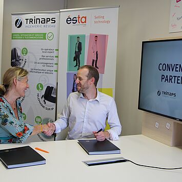 L’ESTA lance sa formation Digitale avec l'opérateur télécom belfortain TRINAPS comme parrain