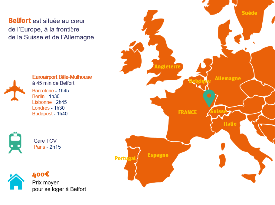 Un campus au coeur de l'Europe